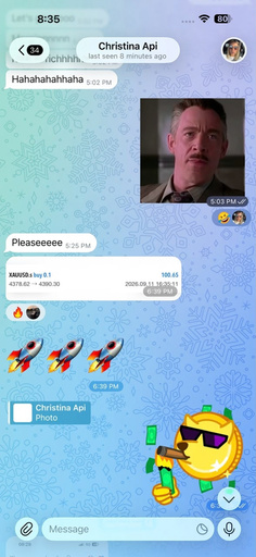 Member XAUUSD execution in Telegram